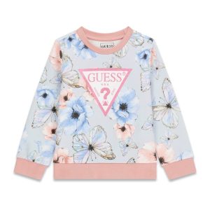 Φούτερ λεπτό Guess K6RQ02KA6R4 Γαλάζιο