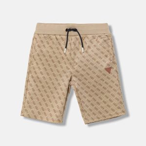 Βερμούδα φούτερ Guess L5RD07K7122 Μπεζ