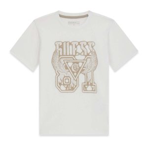 Μπλούζα Guess εφηβική L6RI01K8HM4 Λευκό