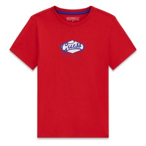 Μπλούζα Guess L6RI02K8HM4 Κόκκινο