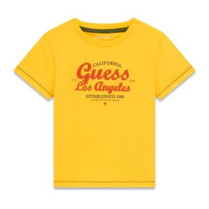 Μπλούζα Guess N6GI01K8HM4 Κίτρινο thumbnail