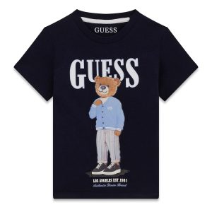 Μπλούζα Guess αρκουδάκι N6GI04K8HM4 Μπλε thumbnail