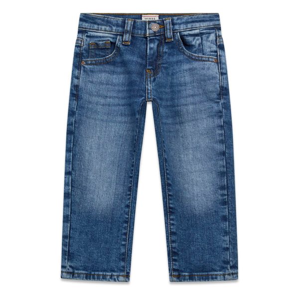 Παντελόνι jean Guess regular fit N6RA02D52Z0 Μπλε
