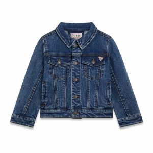 Μπουφάν jean Guess Μπλε N6RL02D4MS0