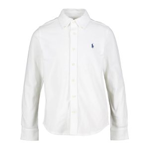 Παιδικό πουκάμισο Polo Ralph Lauren Πικέ 914506002 για αγόρια που θέλουν επώνυμο και ιδιαίτερο ντύσιμο το καλοκαίρι στις επίσημες εμφανίσεις τους