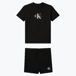 Βρεφικό σετ Calvin Klein Μαύρο LVCKSJI09B