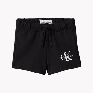 Βρεφική βερμούδα Calvin Klein Μαύρο LV1CKSJC58