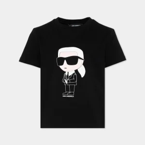 Μπλούζα μακό Karl Lagerfeld Z31096 Μαύρο