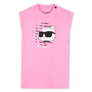 Φόρεμα μακό Karl Lagerfeld Z31057 Ροζ