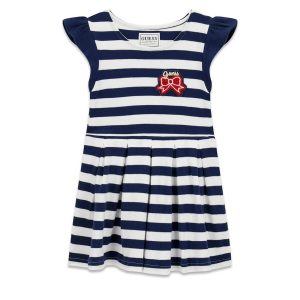 Φόρεμα Guess ριγέ K6RK12K85Z4 Μπλε