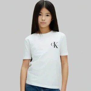 Μπλούζα μακό Calvin Klein Λευκό LV1CKSJA32