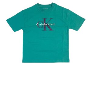Μπλούζα μακό Calvin Klein Πράσινο LVCKSJA12B