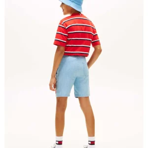 Βερμούδα denim soft Tommy Hilfiger KB0KB10248 Μπλε