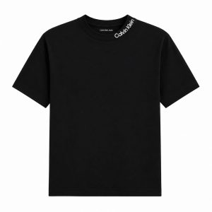 Μπλούζα μακό Calvin Klein Μαύρο LV1CKTJA26 thumbnail