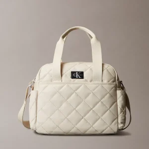 Τσάντα αλλαξιέρα Calvin Klein βρέφους Εκρού IU0IU00567