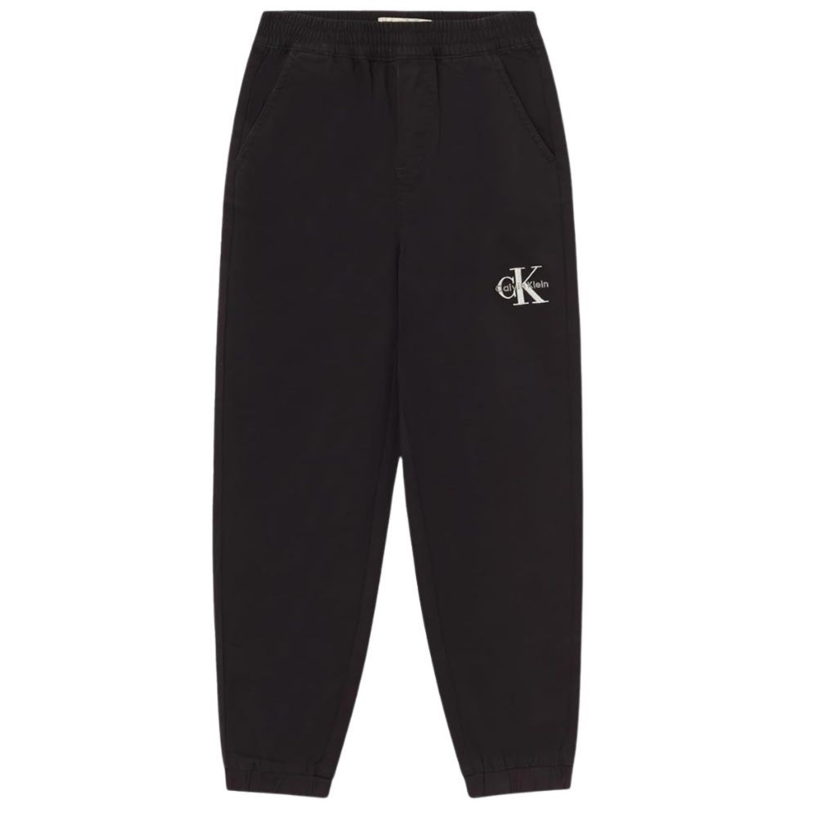 Παντελόνι jogger Calvin Klein woven Μαύρο LVCKTJC14B thumbnail