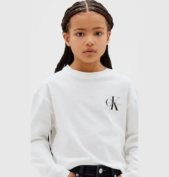 Μπλούζα Calvin Klein μακό Λευκό LV1CKTJA17 thumbnail