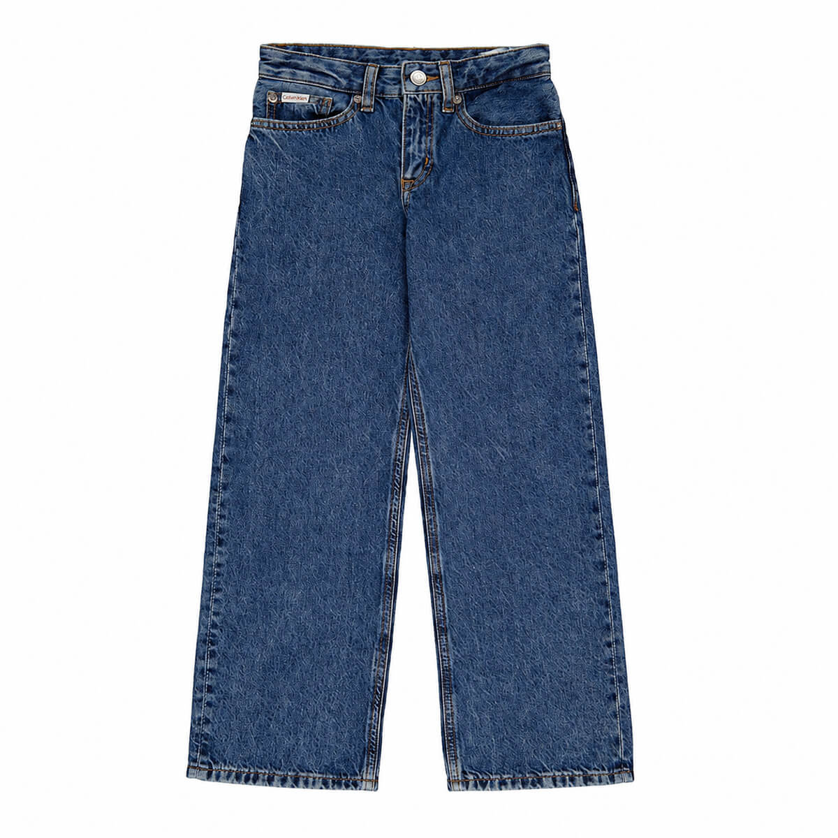 Παντελόνι jean Calvin Klein wide leg Μπλε LVCKSJC99G thumbnail
