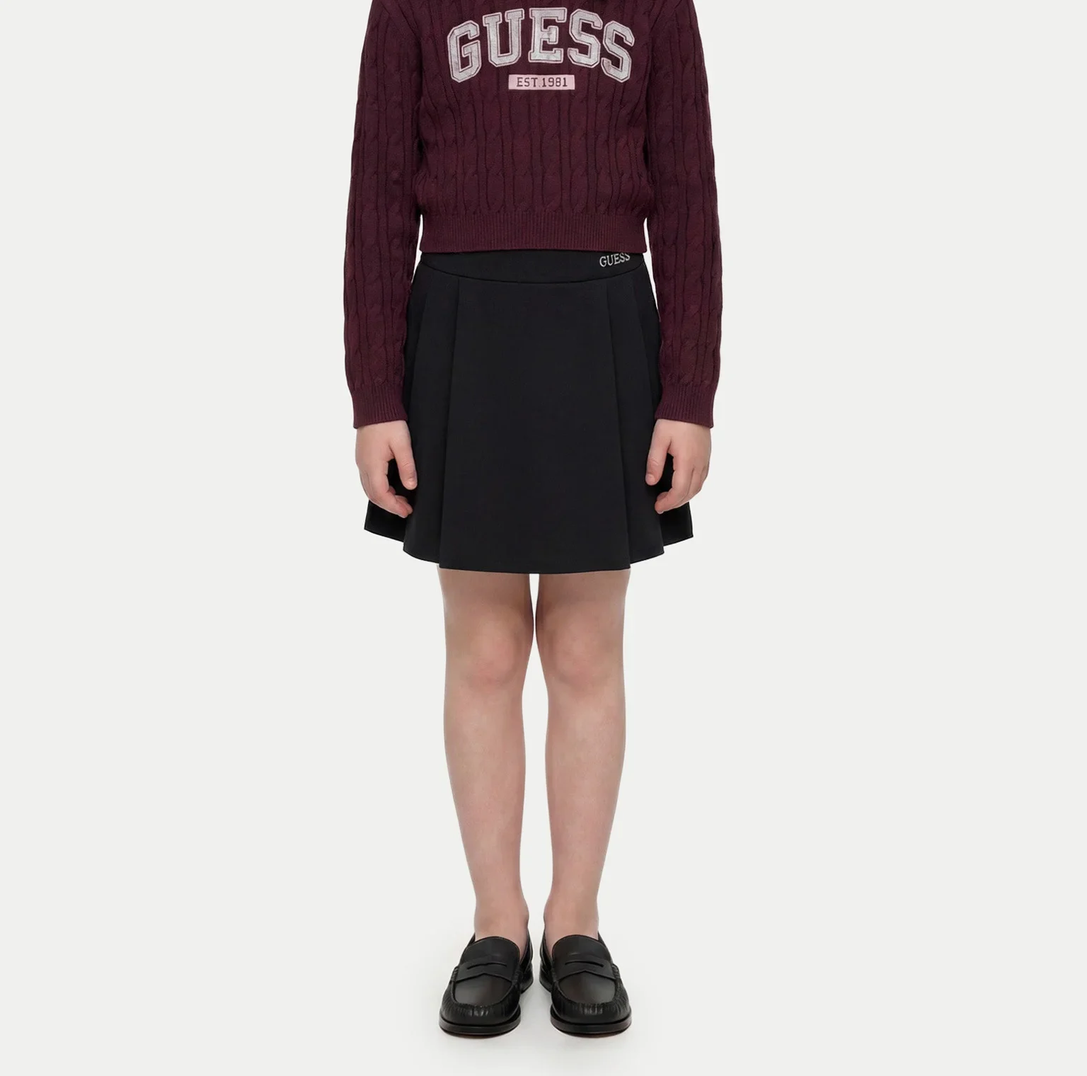 Φούστα mini Guess J6YD01K3936 Μαύρο thumbnail