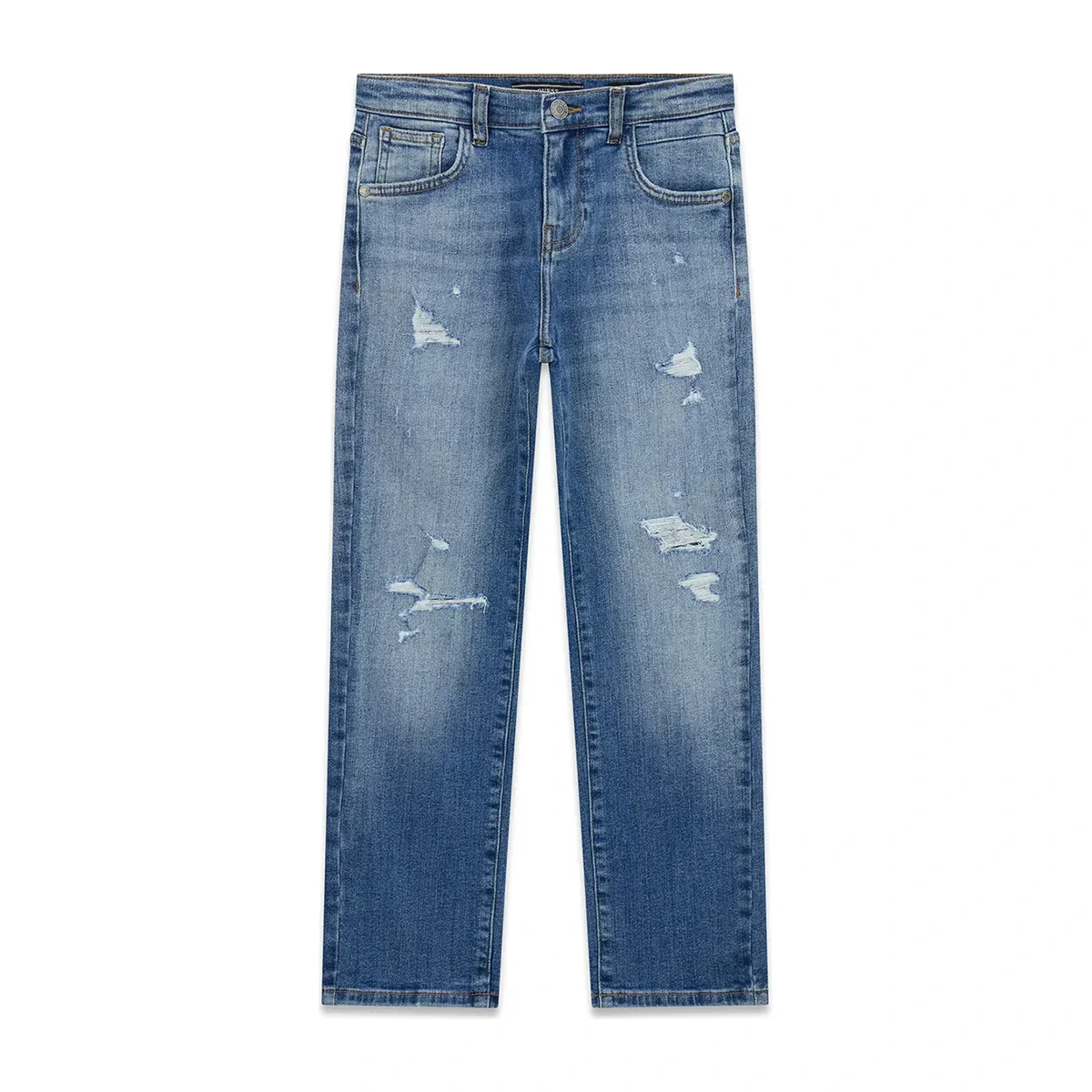 Παντελόνι jean Guess regular fit L6YA06D1230 Μπλε thumbnail