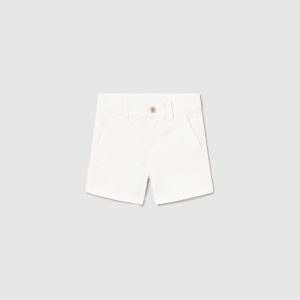 Βερμούδα chino καπαρντινέ Mayoral 0207 Λευκό