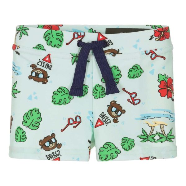 Βρεφικό μαγιό Guess boxer I5GZ00MC052 για αγόρια