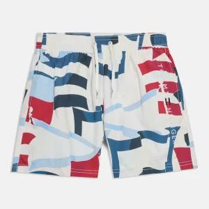 Παιδικά εφηβικό μαγιό βερμούδα Tommy Hilfiger UB0UB00593 για αγόρια για αγόρια που θέλουν άνεση και εφηβικό στυλ το καλοκαίρι στην παραλία